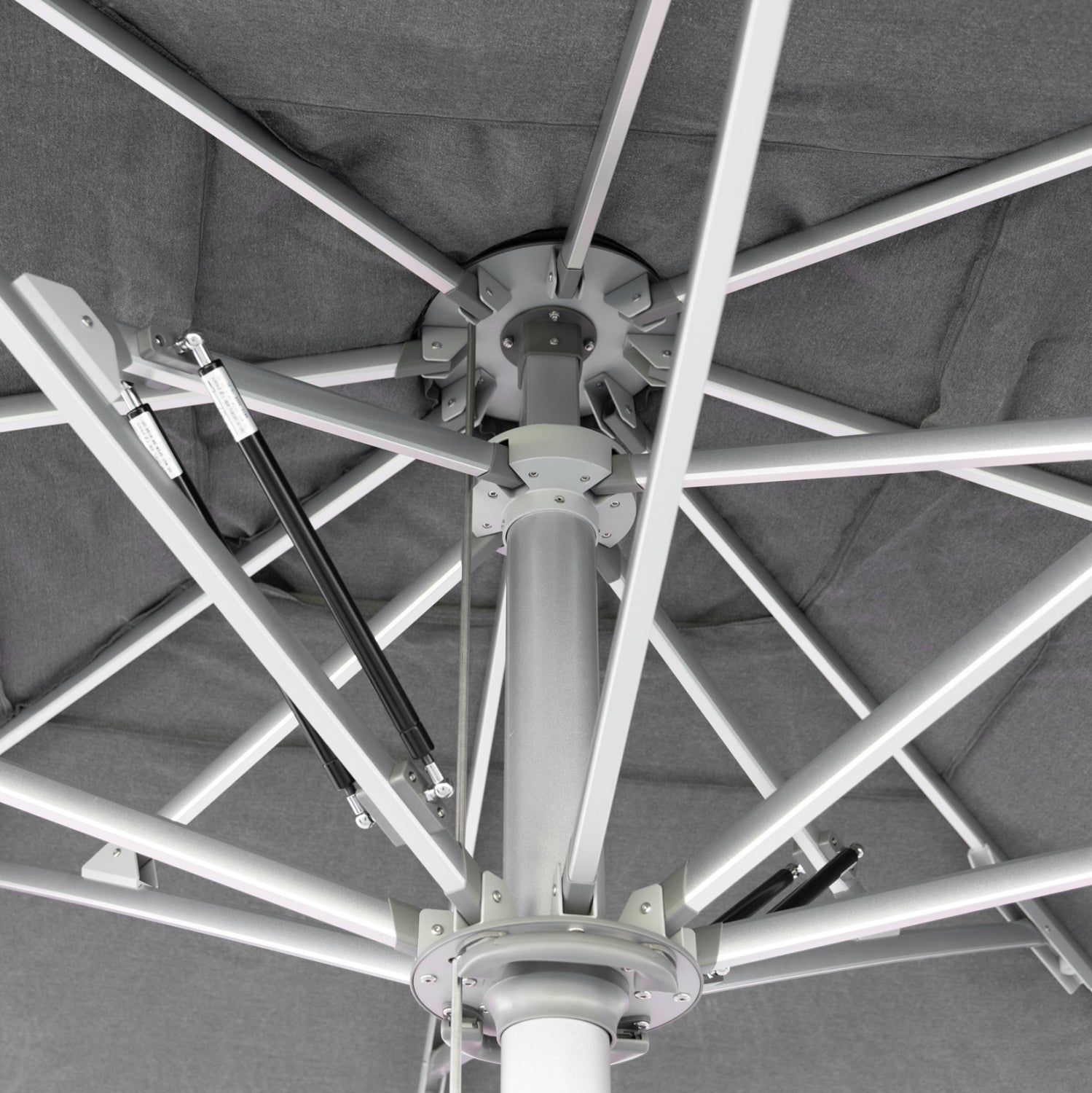ΕΠΑΓΓΕΛΜΑΤΙΚΗ ΟΜΠΡΕΛΑ 4x4x3,55Yμ GLADELL HM6605.01 ΑΝΟΔ.ΑΛΟΥΜΙΝΙΟ-ΑΚΡΥΛΙΚΟ ΠΑΝΙ - Pakobazaar