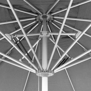 ΕΠΑΓΓΕΛΜΑΤΙΚΗ ΟΜΠΡΕΛΑ ΑΛΟΥΜΙΝΙΟΥ 5x5m POLLIN HM6606.01 ΑΚΡΥΛΙΚΟ ΠΑΝΙ ΓΚΡΙ - Pakobazaar