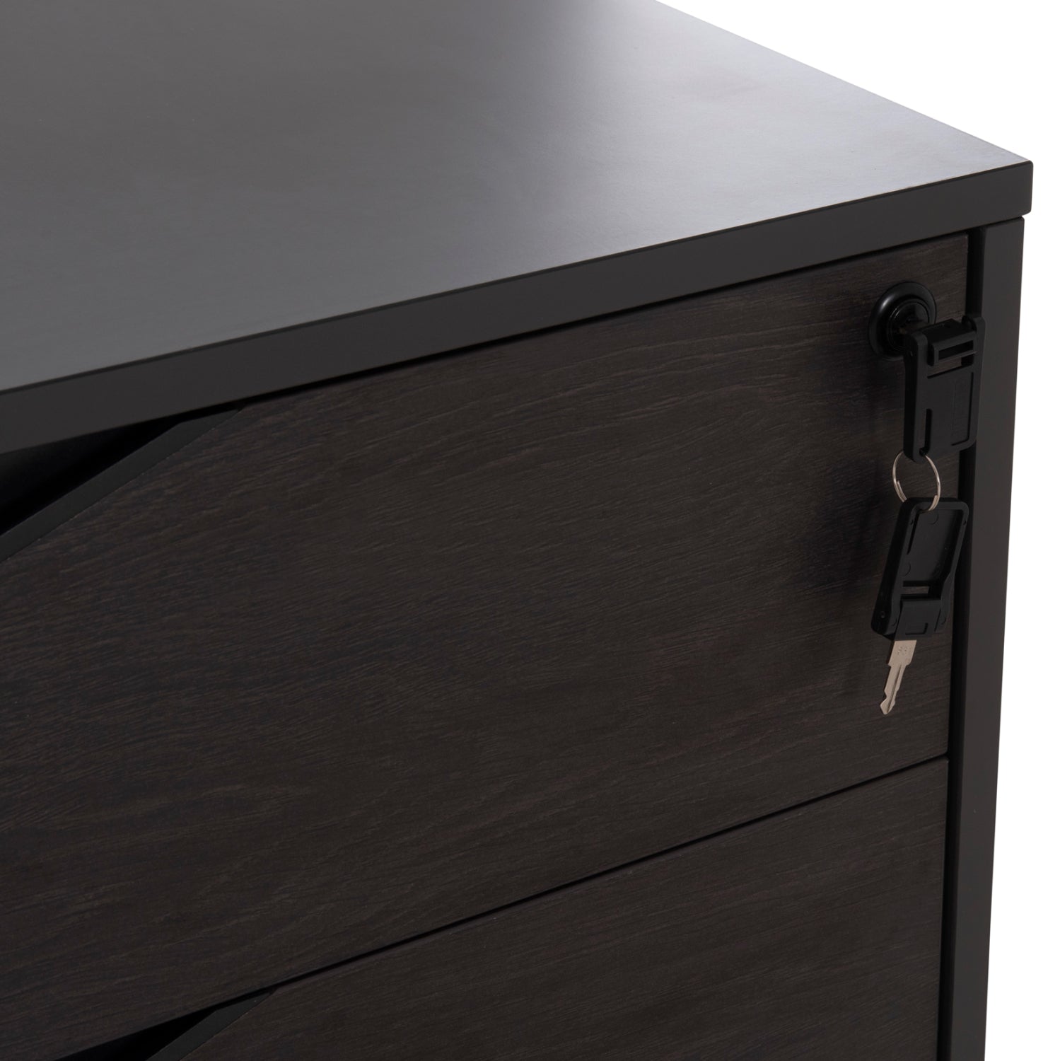 ΕΠΑΓΓΕΛΜΑΤΙΚΗ ΣΥΡΤΑΡΙΕΡΑ ΓΡΑΦΕΙΟΥ ΜΕ ΡΟΔΑΚΙΑ ROSEWOOD HM2108 42X42X60Y εκ. - Pakobazaar