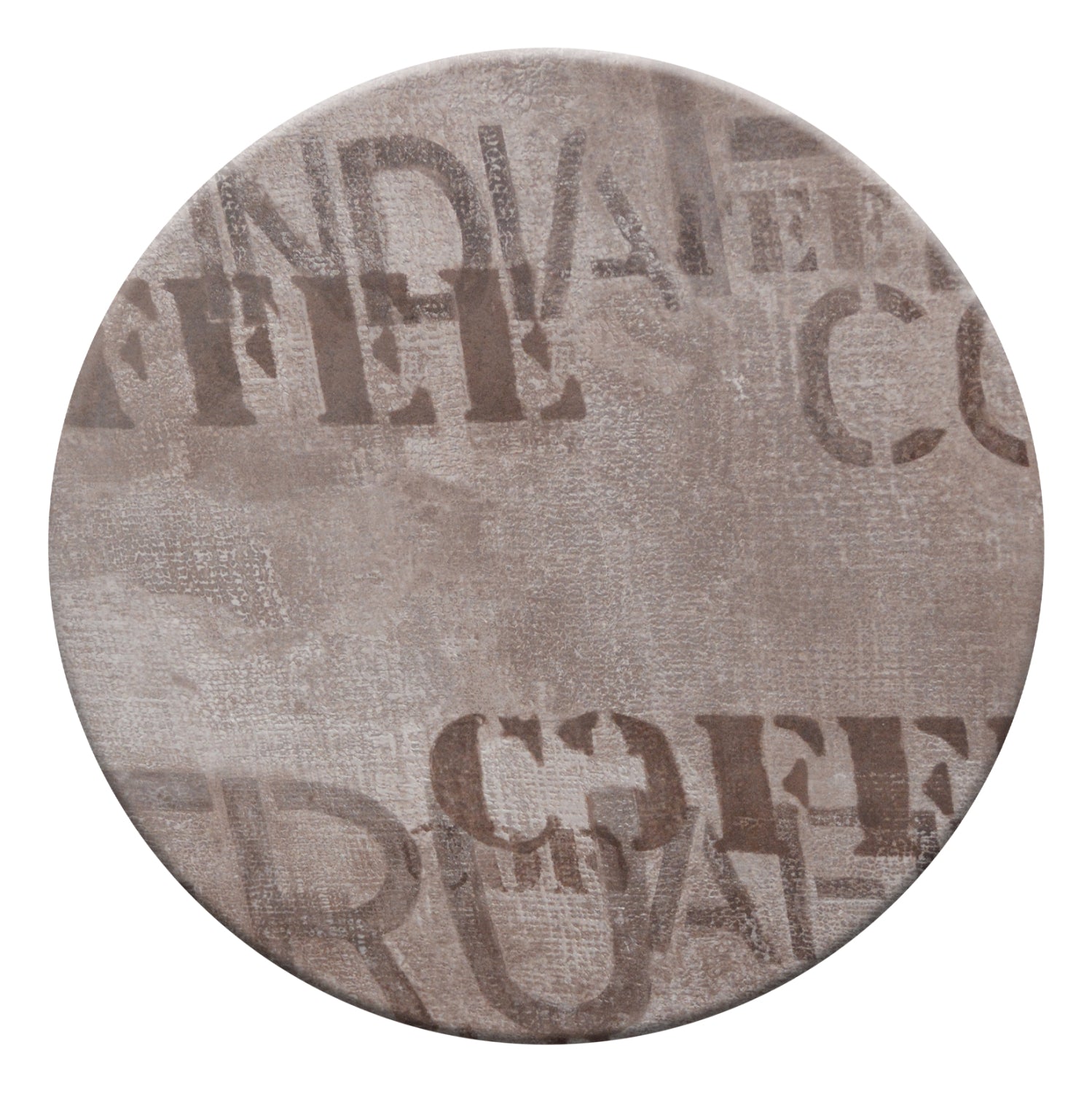 ΕΠΙΦΑΝΕΙΑ ΤΡΑΠΕΖΙΟΥ 710 WERZALIT Φ70  ΣΕ COFFEE BROWN ΧΡΩΜΑ HM5228.06 - Pakobazaar