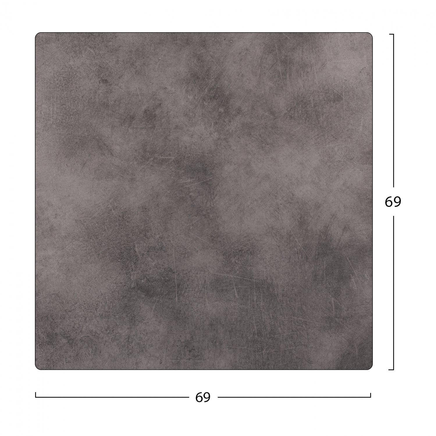 ΕΠΙΦΑΝΕΙΑ ΤΡΑΠΕΖΙΟΥ HPL HM5838.12 CEMENT 69x69 εκ. ΠΑΧΟΥΣ 12mm. - Pakobazaar
