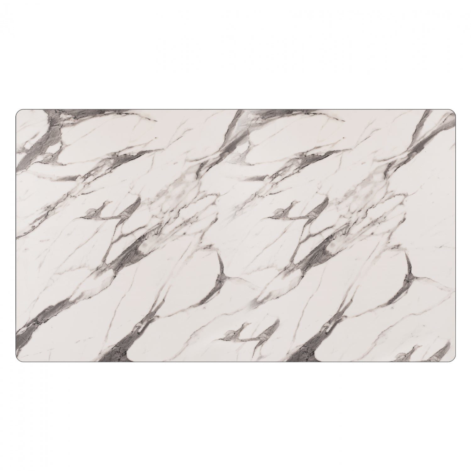 ΕΠΙΦΑΝΕΙΑ ΤΡΑΠΕΖΙΟΥ HPL HM5840.11 MARBLE WHITE-GREY 120x69 εκ. ΠΑΧΟΥΣ 12mm. - Pakobazaar