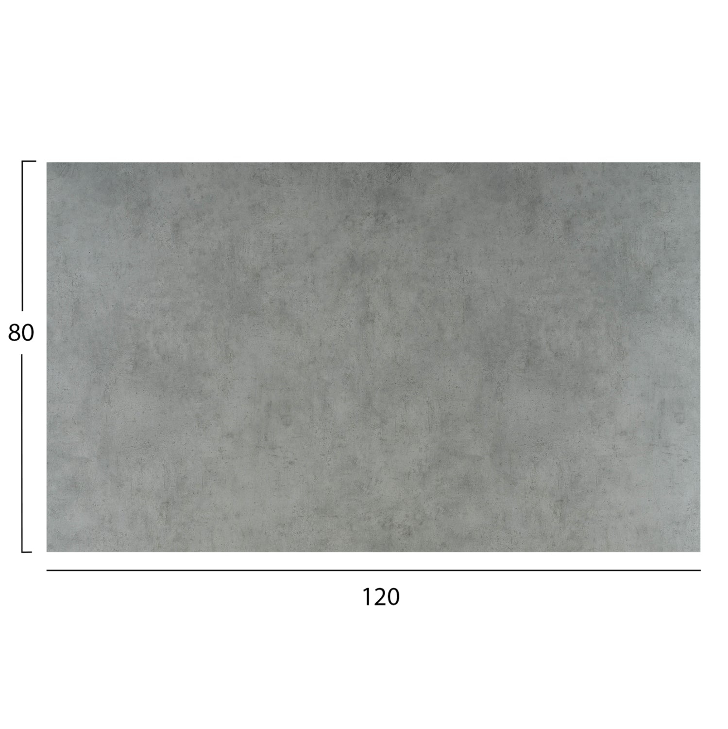 ΕΠΙΦΑΝΕΙΑ ΤΡΑΠΕΖΙΟΥ HPL ΟΡΘΟΓΩΝΙΑ HM5840.32 CEMENT 120x80εκ. - Pakobazaar