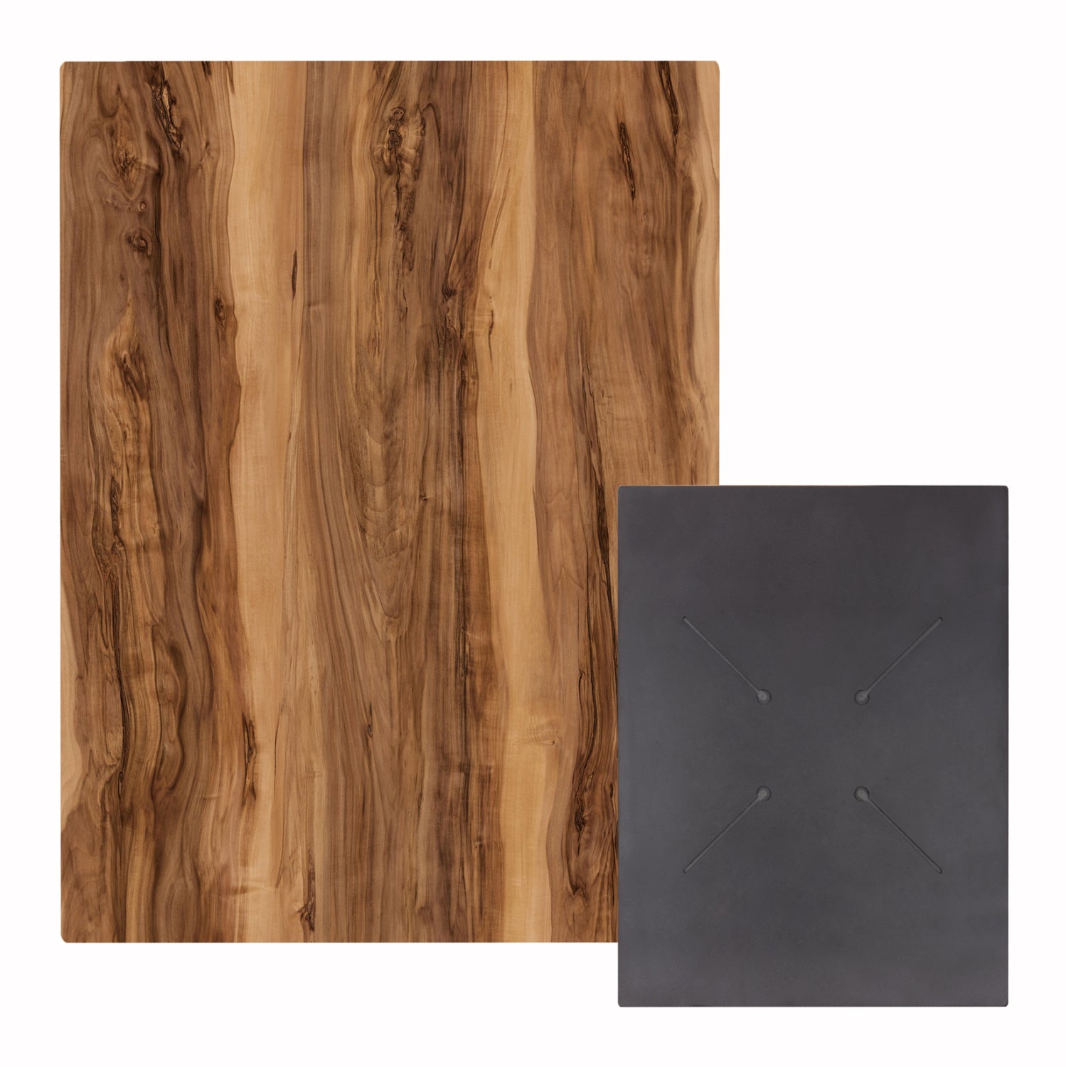 ΕΠΙΦΑΝΕΙΑ ΤΡΑΠΕΖΙΟΥ HPL ΟΡΘΟΓΩΝΙΑ HM6350.30 INDIAN SHEESHAM 60x80εκ. - Pakobazaar