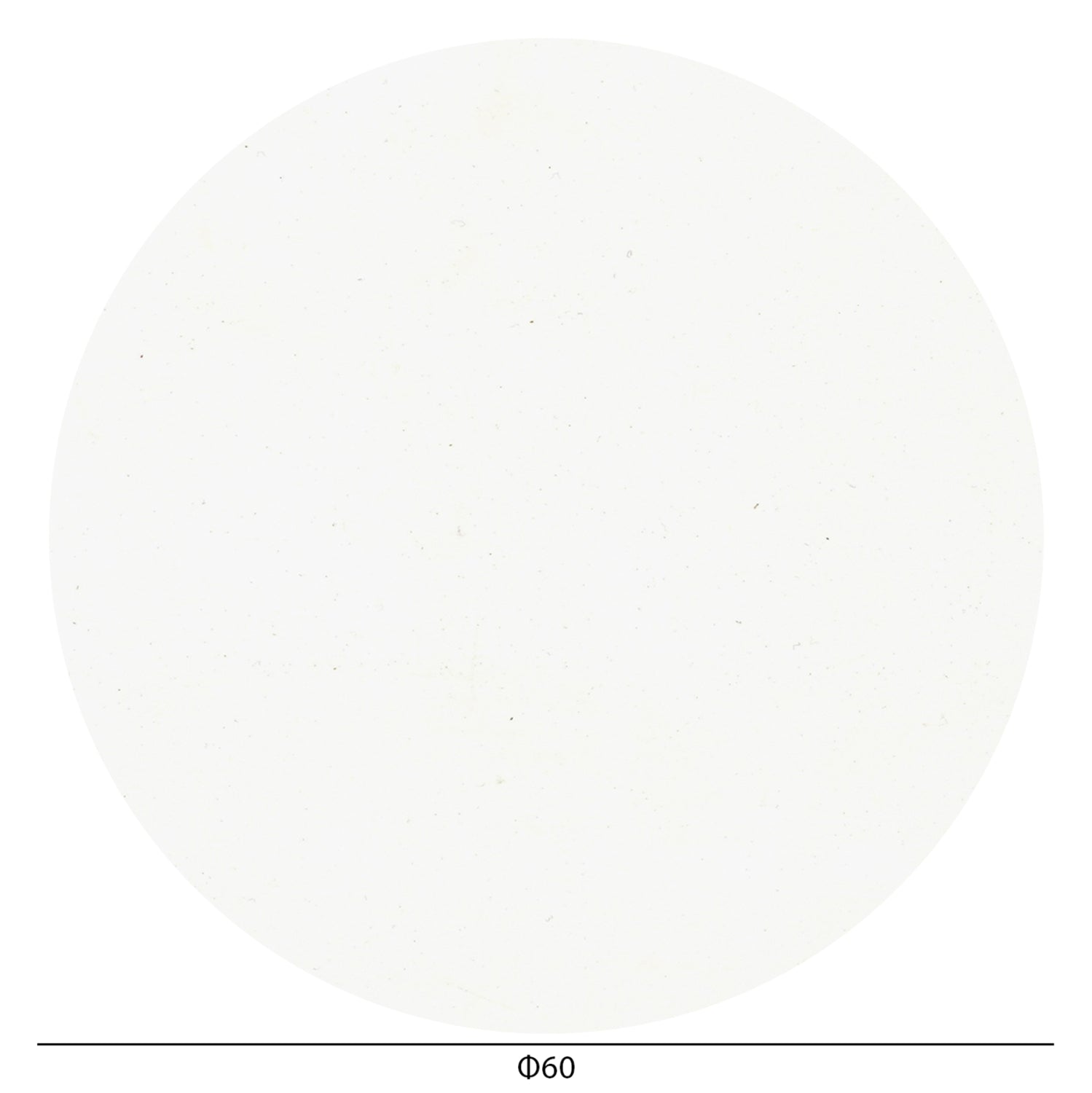 ΕΠΙΦΑΝΕΙΑ ΤΡΑΠΕΖΙΟΥ HPL ΣΤΡΟΓΓΥΛΗ HM5841.23 WHITE Φ60εκ. - Pakobazaar