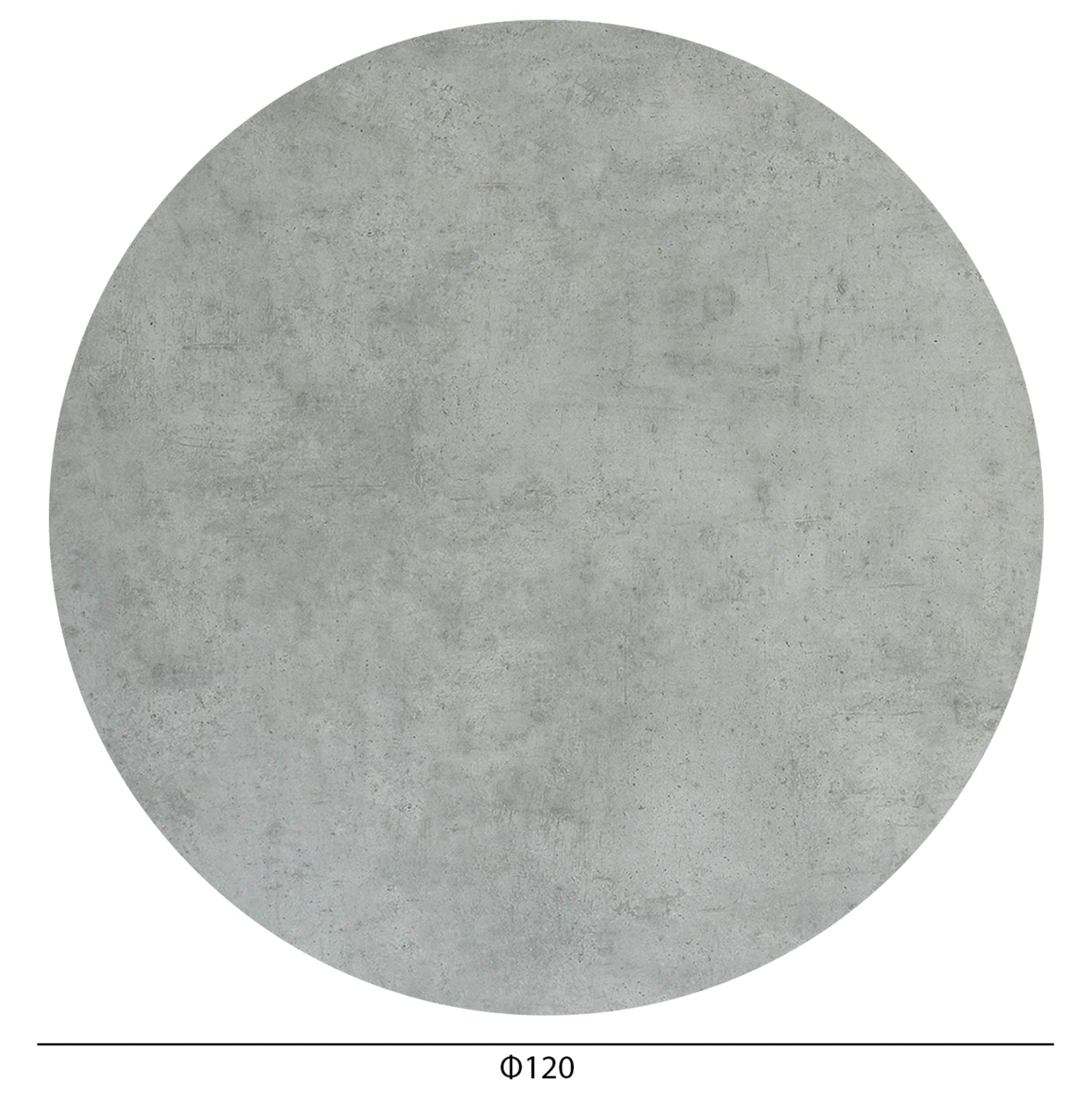 ΕΠΙΦΑΝΕΙΑ ΤΡΑΠΕΖΙΟΥ HPL ΣΤΡΟΓΓΥΛΗ HM6351.32 CEMENT Φ120εκ. - Pakobazaar