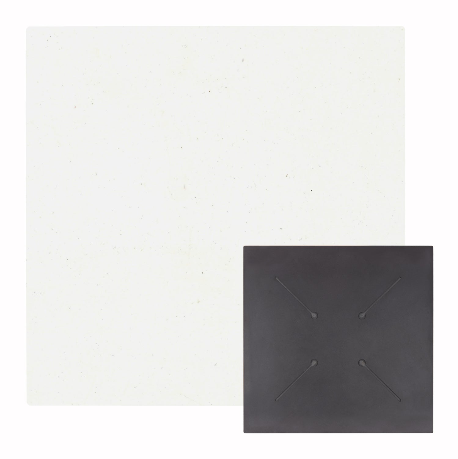 ΕΠΙΦΑΝΕΙΑ ΤΡΑΠΕΖΙΟΥ HPL ΤΕΤΡΑΓΩΝΗ HM5839.23 WHITE 80x80εκ. - Pakobazaar