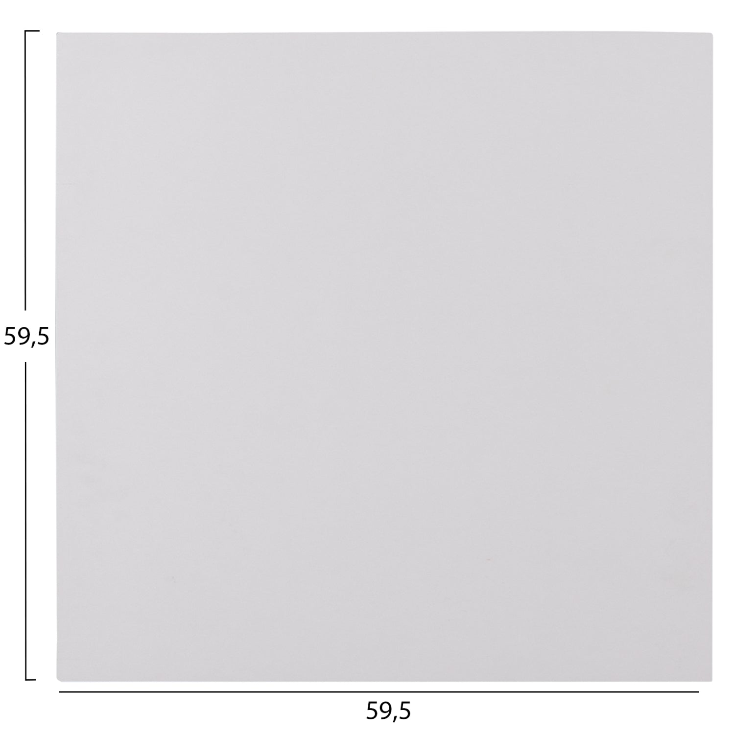 EΠΙΦΑΝΕΙΑ ΤΡΑΠΕΖΙΟΥ HPL HM6363.02 ΤΕΤΡΑΓΩΝΗ ΛΕΥΚΗ COMPACT 59.5X59.5X1.5εκ. - Pakobazaar