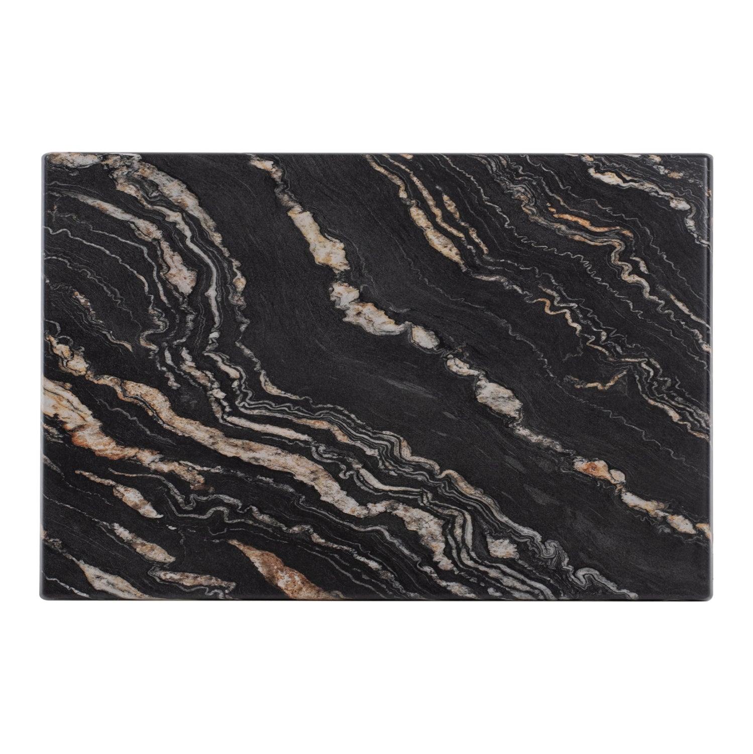 ΕΠΙΦΑΝΕΙΑ ΤΡΑΠΕΖΙΟΥ WERZALIT 120Χ80Χ3.5εκ. BLACK GOLD MARBLE HM5630.15 - Pakobazaar