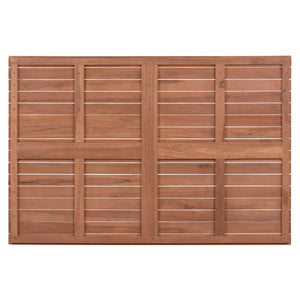 ΕΠΙΦΑΝΕΙΑ ΤΡΑΠΕΖΙΟΥ ΟΡΘΟΓΩΝΙΑ HM18138 ΞΥΛΟ TEAK--ΦΥΣΙΚΟ 120x80x4(πάχος)εκ. - Pakobazaar
