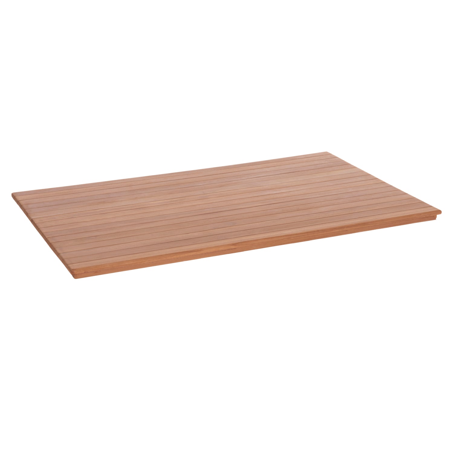 ΕΠΙΦΑΝΕΙΑ ΤΡΑΠΕΖΙΟΥ ΟΡΘΟΓΩΝΙΑ HM18138 ΞΥΛΟ TEAK--ΦΥΣΙΚΟ 120x80x4(πάχος)εκ. - Pakobazaar