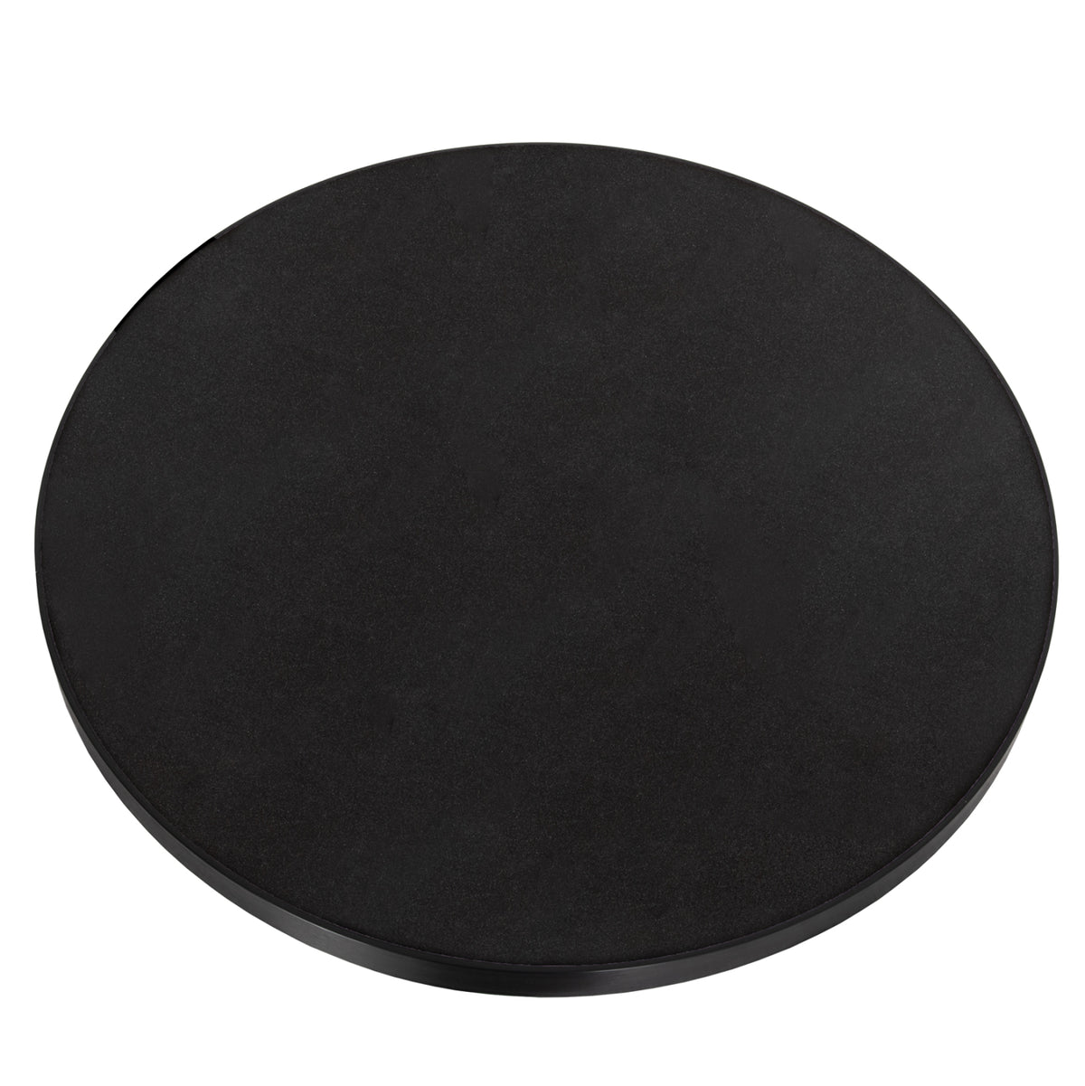 ΕΠΙΦΑΝΕΙΑ ΤΡΑΠΕΖΙΟΥ SINTERED STONE HM6653.01 ΜΕ ΠΛΑΙΣΙΟ ALU ΜΑΥΡΟ Φ70εκ. - Pakobazaar