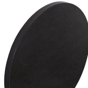 ΕΠΙΦΑΝΕΙΑ ΤΡΑΠΕΖΙΟΥ SINTERED STONE HM6652.01 ΜΑΥΡΗ ΜΕ ΠΛΑΙΣΙΟ ALU ΜΑΥΡO Φ60εκ. - Pakobazaar