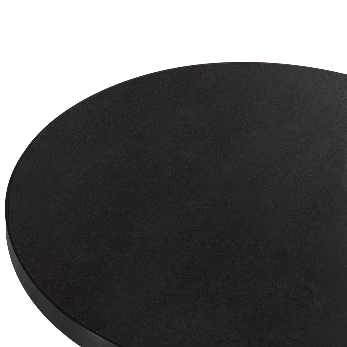 ΕΠΙΦΑΝΕΙΑ ΤΡΑΠΕΖΙΟΥ SINTERED STONE HM6653.01 ΜΕ ΠΛΑΙΣΙΟ ALU ΜΑΥΡΟ Φ70εκ. - Pakobazaar