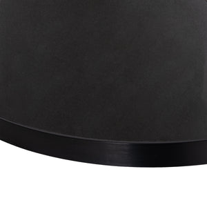 ΕΠΙΦΑΝΕΙΑ ΤΡΑΠΕΖΙΟΥ SINTERED STONE HM6653.01 ΜΕ ΠΛΑΙΣΙΟ ALU ΜΑΥΡΟ Φ70εκ. - Pakobazaar