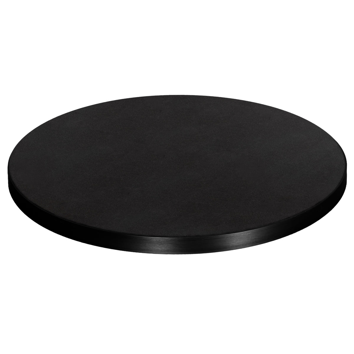 ΕΠΙΦΑΝΕΙΑ ΤΡΑΠΕΖΙΟΥ SINTERED STONE HM6653.01 ΜΕ ΠΛΑΙΣΙΟ ALU ΜΑΥΡΟ Φ70εκ. - Pakobazaar