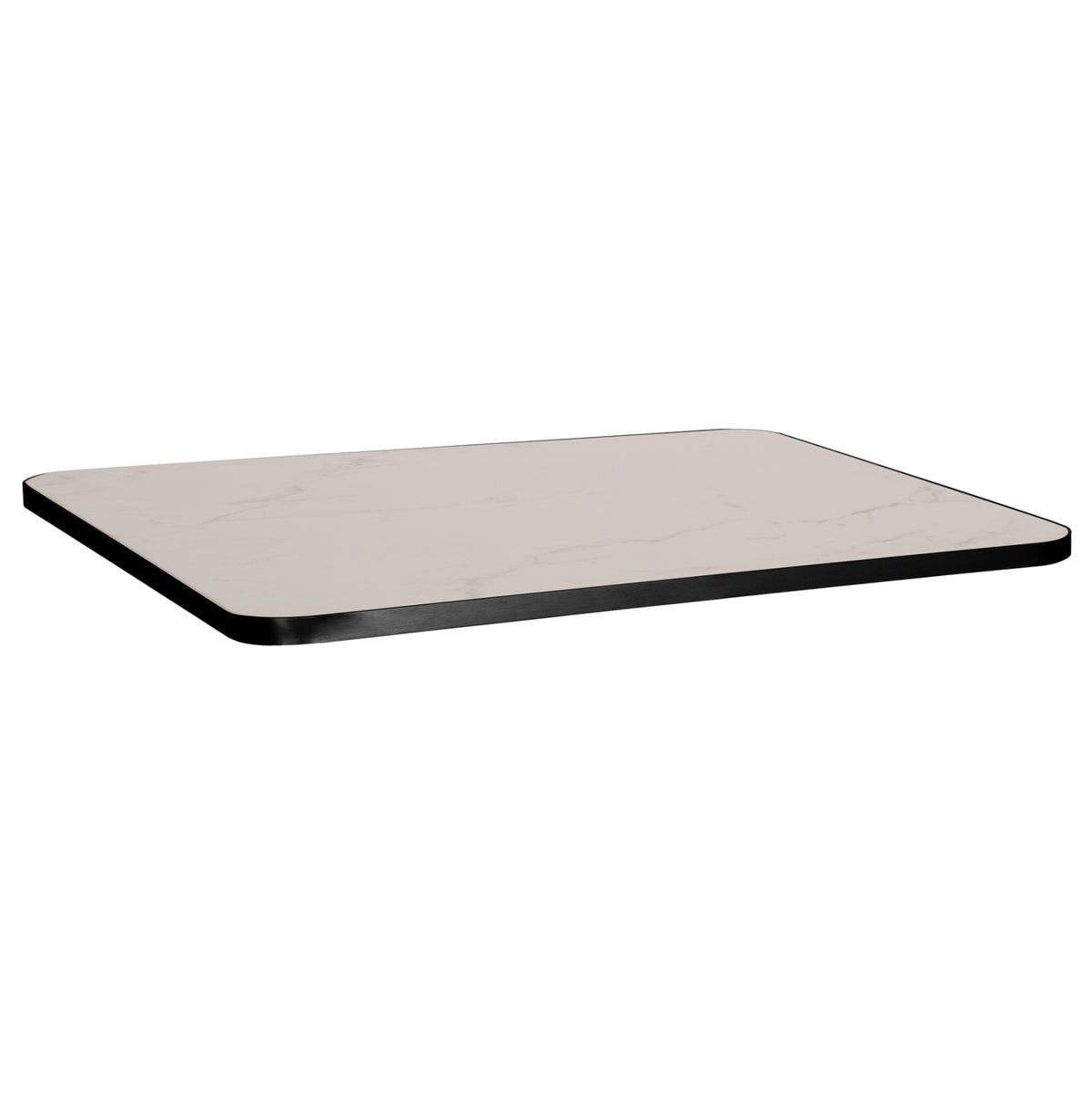 ΕΠΙΦΑΝΕΙΑ ΤΡΑΠΕΖΙΟΥ SINTERED STONE ΟΡΘΟΓΩΝΙΑ HM6656.02 ΠΛΑΙΣΙΟ ALU ΜΑΥΡΟ 120x80εκ. - Pakobazaar