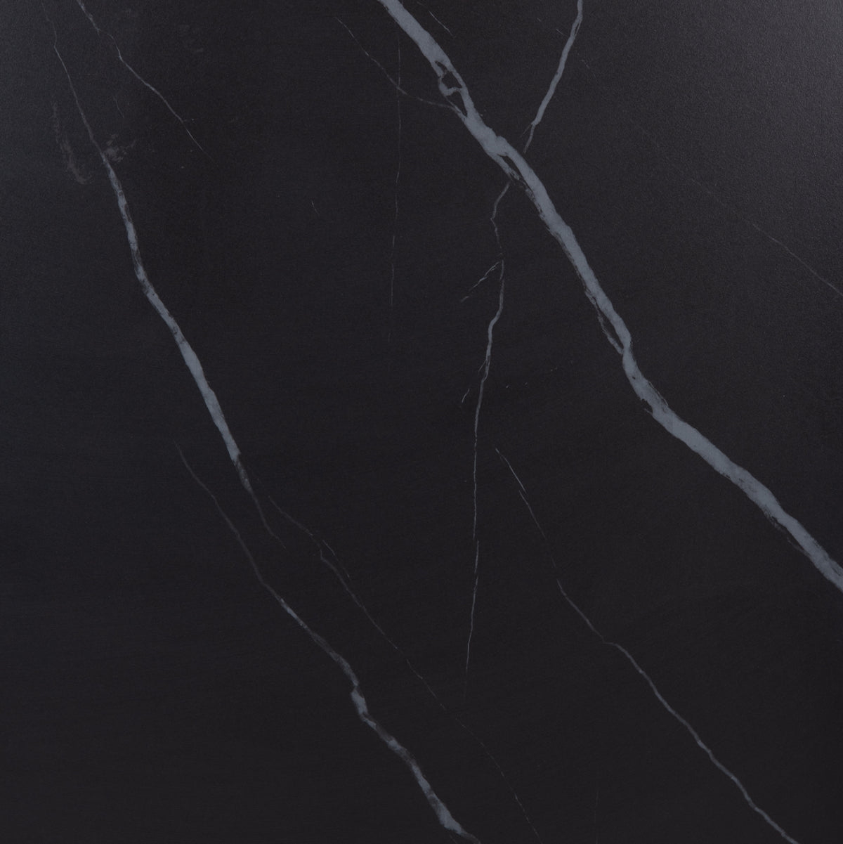 ΕΠΙΦΑΝΕΙΑ ΤΡΑΠΕΖΙΟΥ SINTERED STONE HM6655.03 BLACK MARBLE--ΠΛΑΙΣΙΟ ALU ΜΑΥΡΟ 80x80εκ. - Pakobazaar