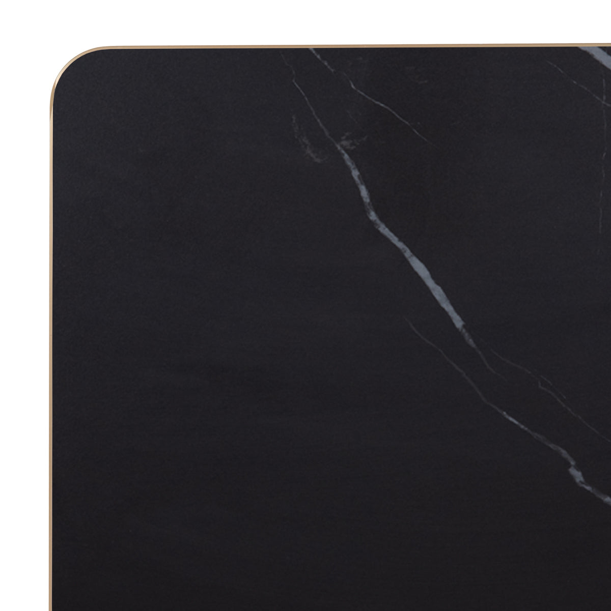 ΕΠΙΦΑΝΕΙΑ ΤΡΑΠΕΖΙΟΥ SINTERED STONE ΤΕΤΡΑΓΩΝΗ HM6655.13 ΠΛΑΙΣΙΟ ALU ΧΡΥΣΟ 80x80εκ. - Pakobazaar