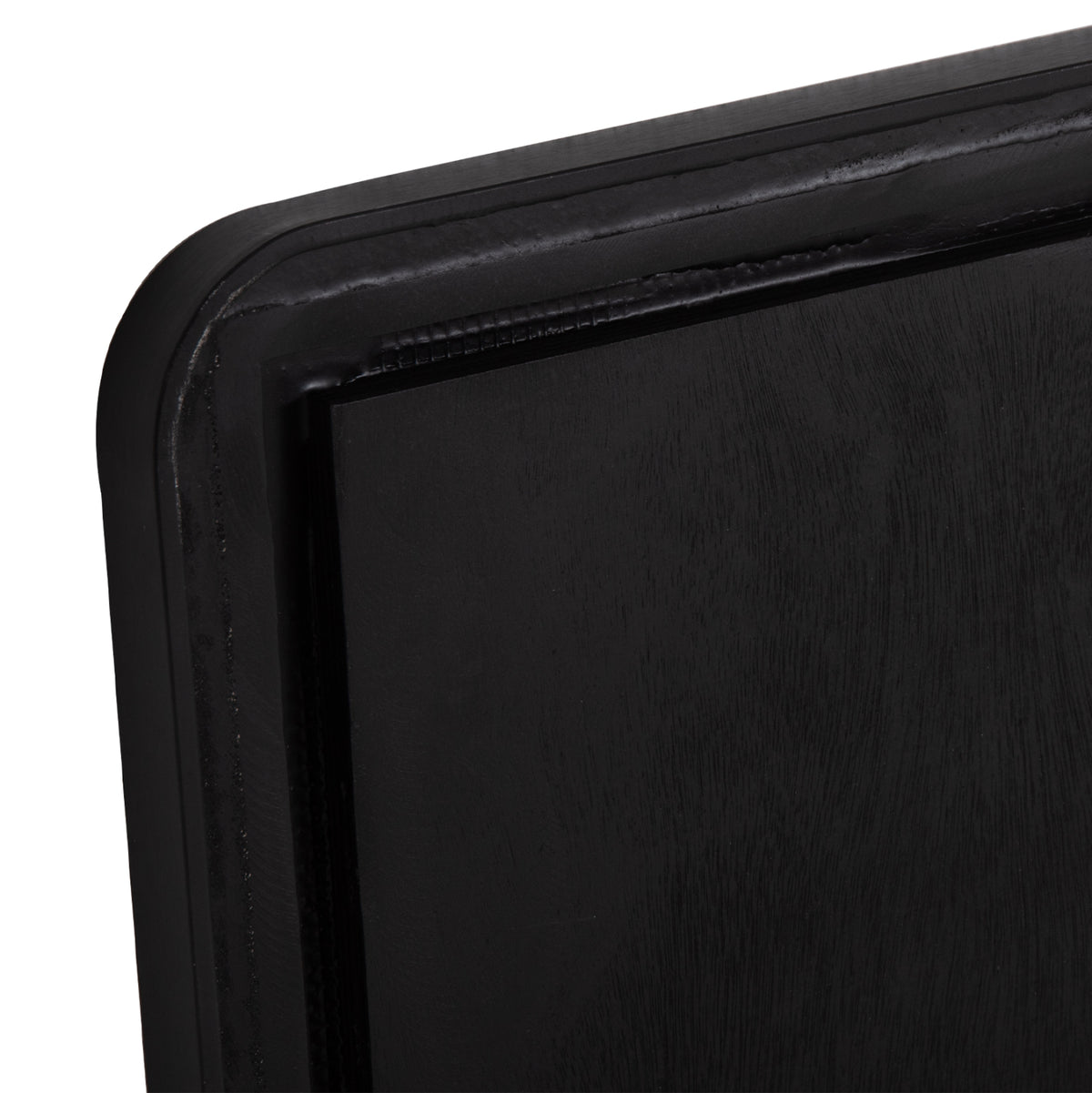 ΕΠΙΦΑΝΕΙΑ ΤΡΑΠΕΖΙΟΥ SINTERED STONE HM6655.03 BLACK MARBLE--ΠΛΑΙΣΙΟ ALU ΜΑΥΡΟ 80x80εκ. - Pakobazaar