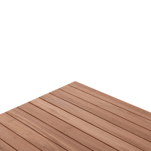 ΕΠΙΦΑΝΕΙΑ ΤΡΑΠΕΖΙΟΥ ΤΕΤΡΑΓΩΝΗ HM18135 ΞΥΛΟ TEAK--ΦΥΣΙΚΟ 60x60x4(πάχος)εκ. - Pakobazaar