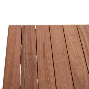 ΕΠΙΦΑΝΕΙΑ ΤΡΑΠΕΖΙΟΥ ΤΕΤΡΑΓΩΝΗ HM18135 ΞΥΛΟ TEAK--ΦΥΣΙΚΟ 60x60x4(πάχος)εκ. - Pakobazaar