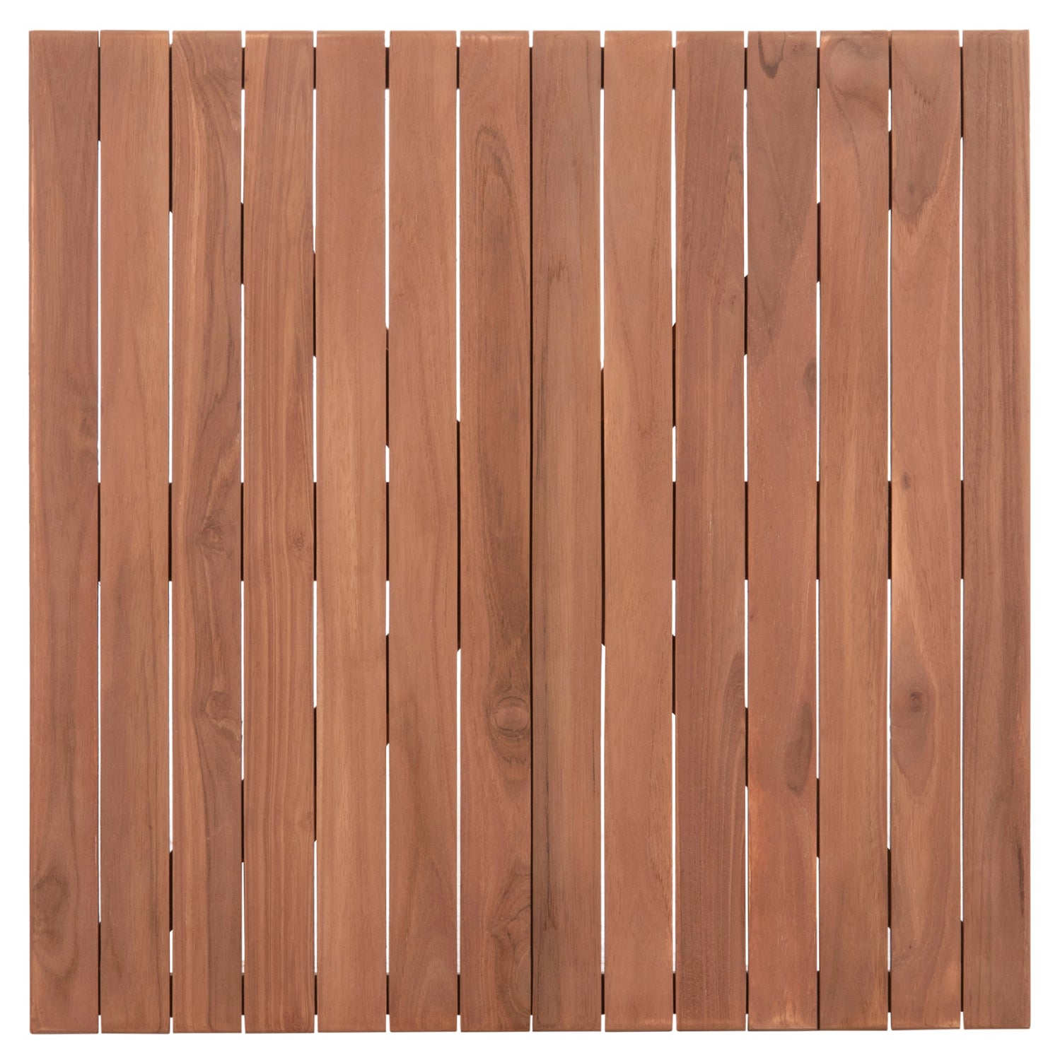 ΕΠΙΦΑΝΕΙΑ ΤΡΑΠΕΖΙΟΥ ΤΕΤΡΑΓΩΝΗ HM18136 ΞΥΛΟ TEAK--ΦΥΣΙΚΟ 70x70x4(πάχος)εκ. - Pakobazaar