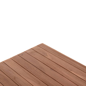 ΕΠΙΦΑΝΕΙΑ ΤΡΑΠΕΖΙΟΥ ΤΕΤΡΑΓΩΝΗ HM18136 ΞΥΛΟ TEAK--ΦΥΣΙΚΟ 70x70x4(πάχος)εκ. - Pakobazaar