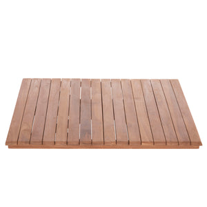 ΕΠΙΦΑΝΕΙΑ ΤΡΑΠΕΖΙΟΥ ΤΕΤΡΑΓΩΝΗ HM18137 ΞΥΛΟ TEAK--ΦΥΣΙΚΟ 80x80x4(πάχος)εκ. - Pakobazaar