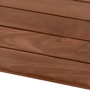 ΕΠΙΦΑΝΕΙΑ ΤΡΑΠΕΖΙΟΥ ΤΕΤΡΑΓΩΝΗ HM18137 ΞΥΛΟ TEAK--ΦΥΣΙΚΟ 80x80x4(πάχος)εκ. - Pakobazaar