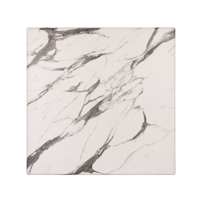 ΕΠΙΦΑΝΕΙΑ ΤΡΑΠΕΖΙΟΥ WERZALIT 60Χ60Χ3.5εκ. MARBLE WHITE-GREY 5657 HM5229.11 - Pakobazaar