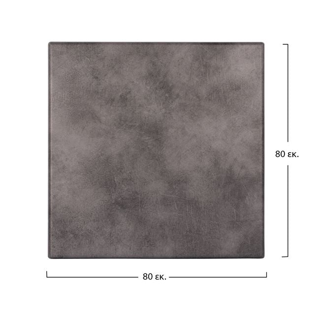 ΕΠΙΦΑΝΕΙΑ ΤΡΑΠΕΖΙΟΥ WERZALIT 80Χ80Χ3.5εκ. CEMENT 5648 HM5231.12 - Pakobazaar
