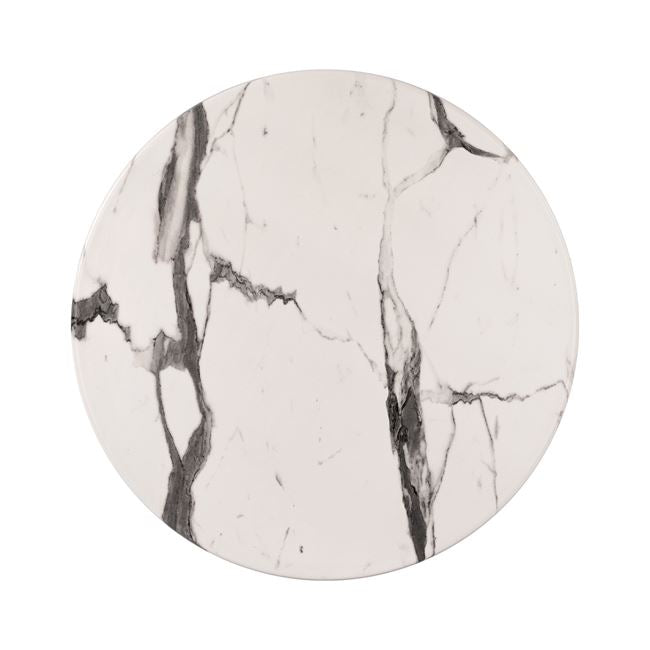 ΕΠΙΦΑΝΕΙΑ ΤΡΑΠΕΖΙΟΥ WERZALIT Φ60Χ2.5εκ. MARBLE WHITE-GREY 5657 HM5227.11 - Pakobazaar