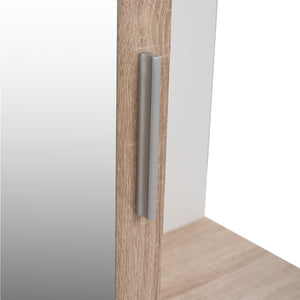 ΕΠΙΠΛΟ ΕΙΣΟΔΟΥ ΜΕ ΚΑΘΡΕΠΤΗ JANICE HM2264 SONAMA ΛΕΥΚΟ 70x37x181 εκ. - Pakobazaar