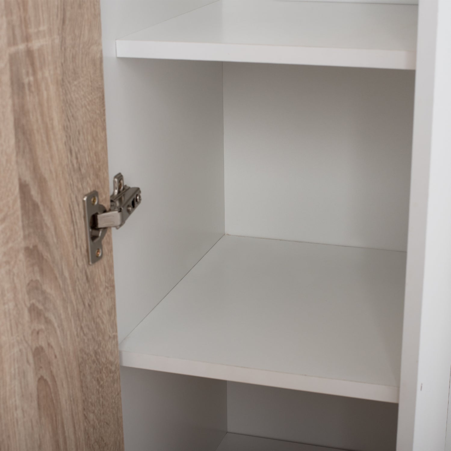 ΕΠΙΠΛΟ ΕΙΣΟΔΟΥ ΜΕ ΚΑΘΡΕΠΤΗ JANICE HM2264 SONAMA ΛΕΥΚΟ 70x37x181 εκ. - Pakobazaar