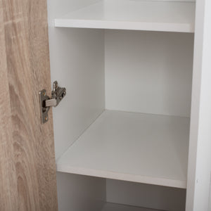 ΕΠΙΠΛΟ ΕΙΣΟΔΟΥ ΜΕ ΚΑΘΡΕΠΤΗ JANICE HM2264 SONAMA ΛΕΥΚΟ 70x37x181 εκ. - Pakobazaar