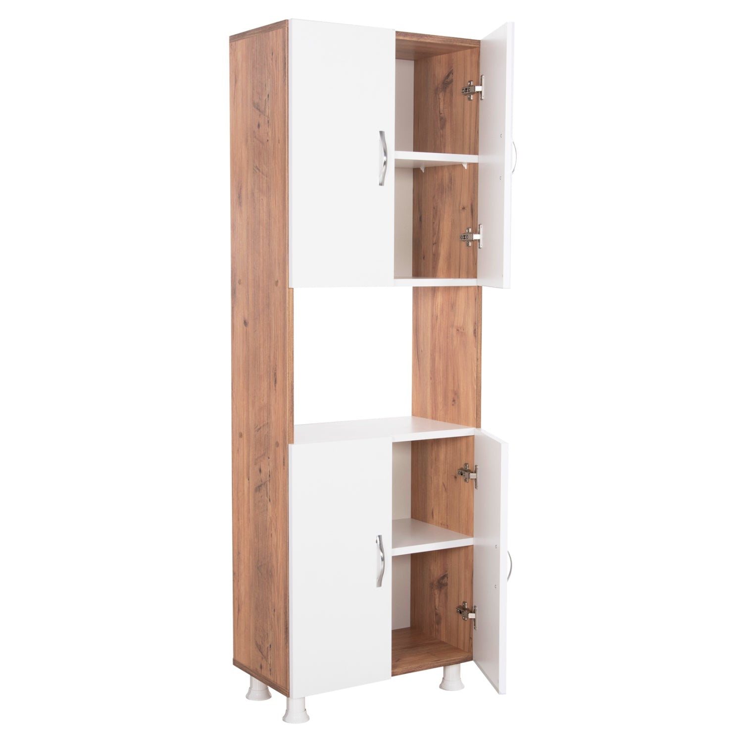 ΕΠΙΠΛΟ ΚΟΥΖΙΝΑΣ/ΝΤΟΥΛΑΠΙ RAD HM18196.04 ΜΕΛΑΜΙΝΗ ΦΥΣΙΚΟ-ΛΕΥΚΟ 55,5x32x165Υεκ. - Pakobazaar