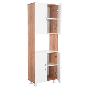 ΕΠΙΠΛΟ ΚΟΥΖΙΝΑΣ/ΝΤΟΥΛΑΠΙ RAD HM18196.04 ΜΕΛΑΜΙΝΗ ΦΥΣΙΚΟ-ΛΕΥΚΟ 55,5x32x165Υεκ. - Pakobazaar