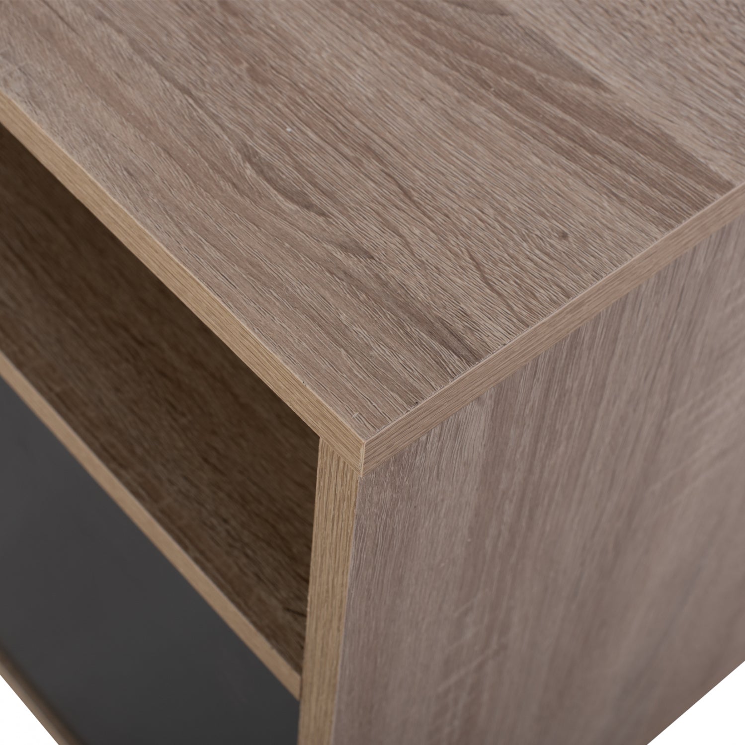 ΕΠΙΠΛΟ ΤΗΛΕΟΡΑΣΗΣ DANNA ΜΕΛΑΜΙΝΗΣ HM2202.04 SONAMA-ΓΚΡΙ 120x40x55 εκ. - Pakobazaar