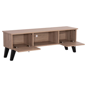 ΕΠΙΠΛΟ ΤΗΛΕΟΡΑΣΗΣ IREN HM2481.01 ΜΕΛΑΜΙΝΗ ΣΕ SONAMA OAK-ΜΑΥΡΟ 120x32,5-34x41Yεκ. - Pakobazaar