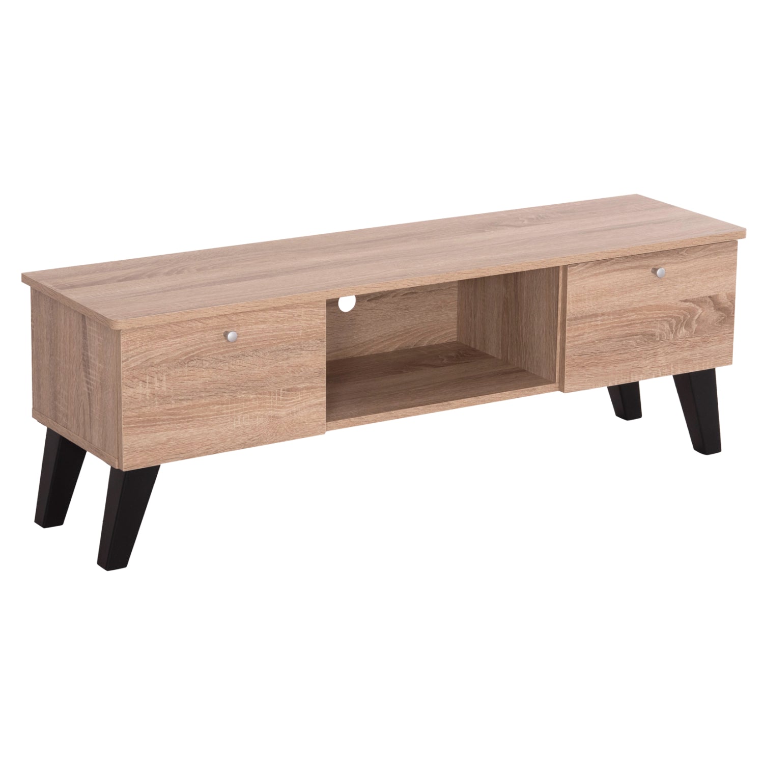ΕΠΙΠΛΟ ΤΗΛΕΟΡΑΣΗΣ IREN HM2481.01 ΜΕΛΑΜΙΝΗ ΣΕ SONAMA OAK-ΜΑΥΡΟ 120x32,5-34x41Yεκ. - Pakobazaar