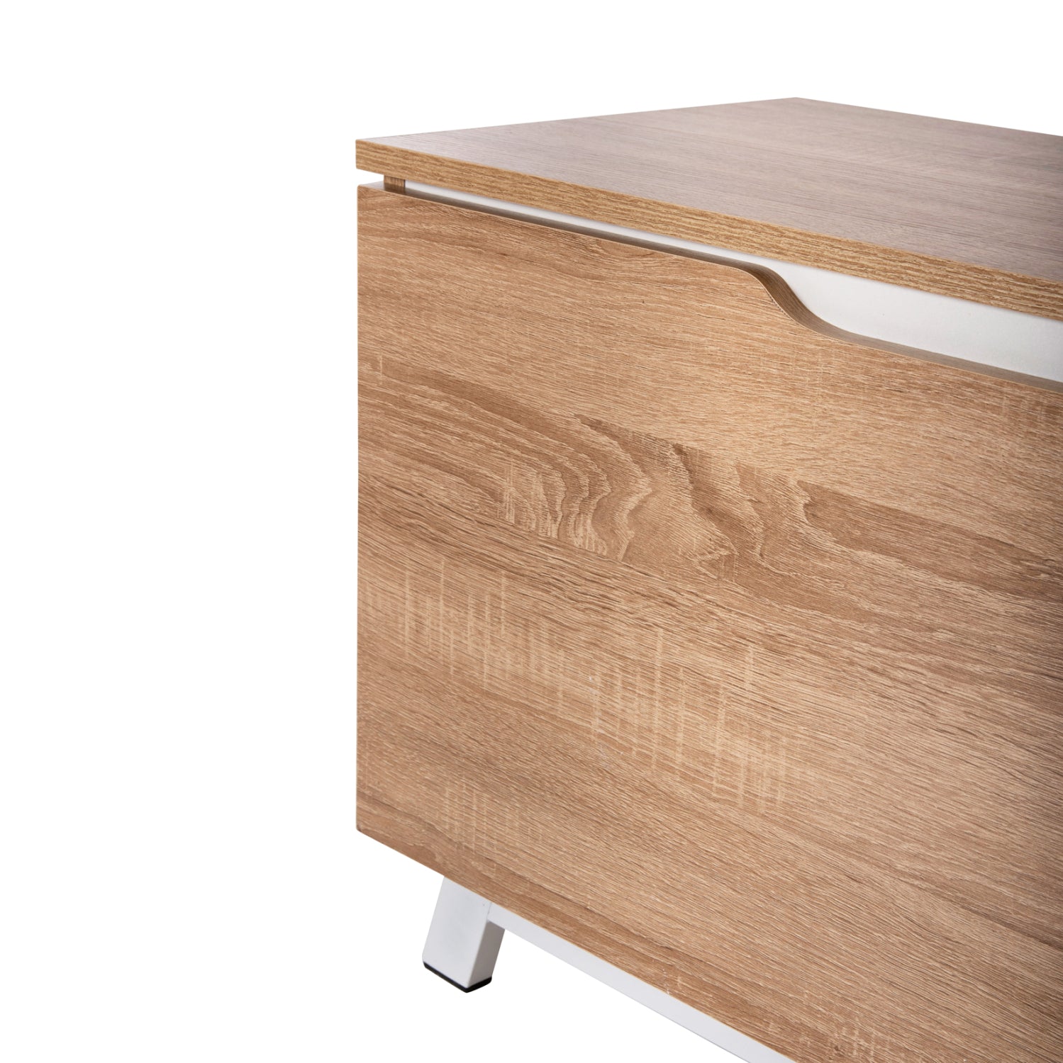 ΕΠΙΠΛΟ ΤΗΛΕΟΡΑΣΗΣ KIMIA HM8902.13 ΜΕΛΑΜΙΝΗ SONAMA-ΛΕΥΚΟ 180Χ35Χ48,5Υεκ. - Pakobazaar