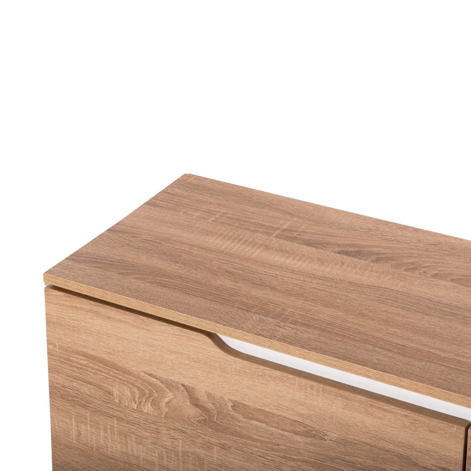 ΕΠΙΠΛΟ ΤΗΛΕΟΡΑΣΗΣ KIMIA HM8902.13 ΜΕΛΑΜΙΝΗ SONAMA-ΛΕΥΚΟ 180Χ35Χ48,5Υεκ. - Pakobazaar