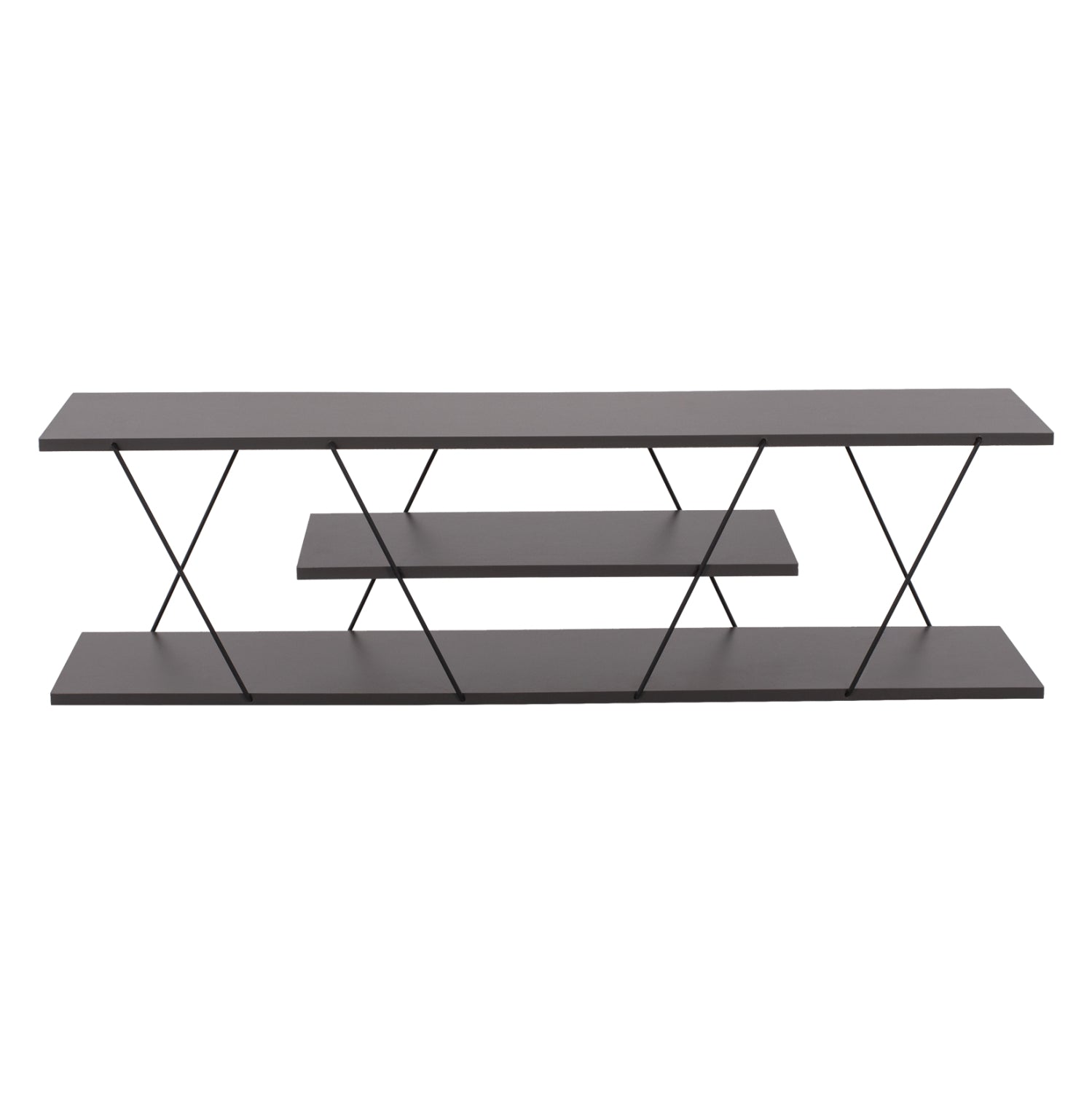 ΕΠΙΠΛΟ ΤΗΛΕΟΡΑΣΗΣ TARS HM8922.20 ΜΕΛΑΜΙΝΗ ΓΚΡΙ 120x32x33Yεκ. - Pakobazaar