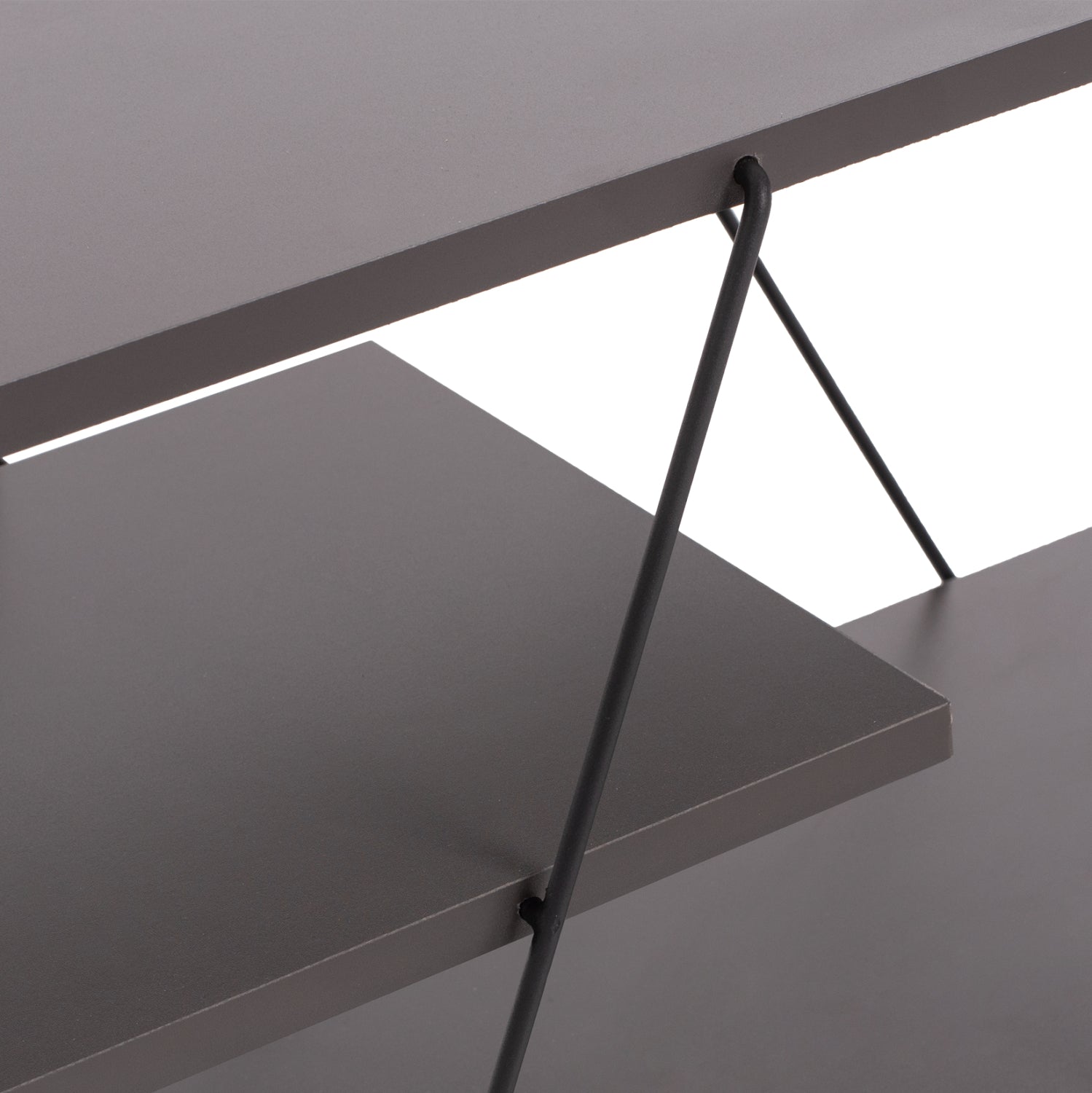 ΕΠΙΠΛΟ ΤΗΛΕΟΡΑΣΗΣ TARS HM8922.20 ΜΕΛΑΜΙΝΗ ΓΚΡΙ 120x32x33Yεκ. - Pakobazaar