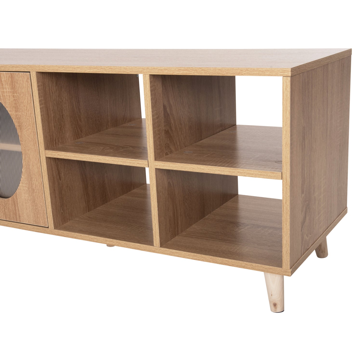 ΕΠΙΠΛΟ ΤΗΛΕΟΡΑΣΗΣ RILLION HM9879 ΜΕΛΑΜΙΝΗ ΣΕ SONAMA 120x40x50Yεκ - Pakobazaar