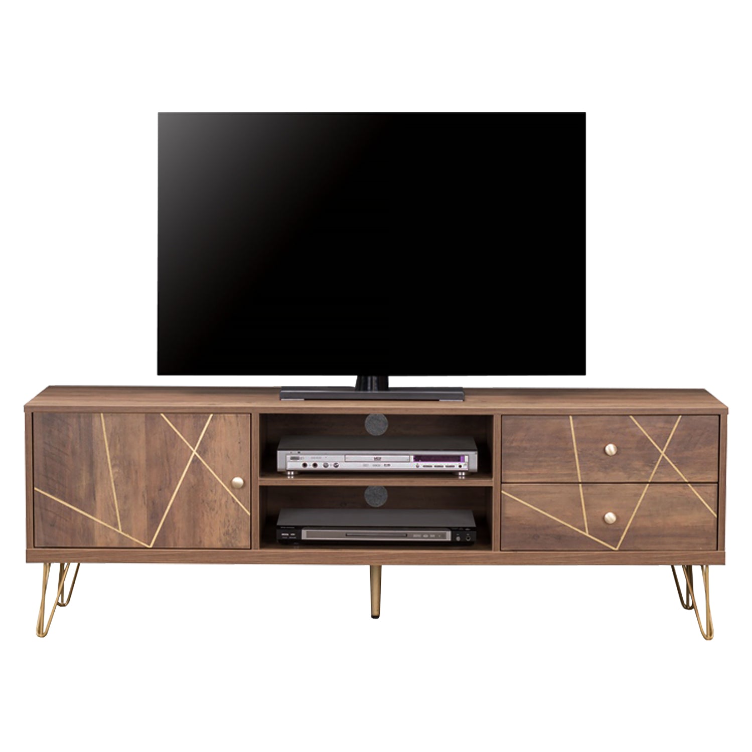 ΕΠΙΠΛΟ TV KAITLYN HM8652 ΚΑΡΥΔΙ ΜΕ ΧΡΥΣΟ 150x39,5x51,5Y εκ. - Pakobazaar