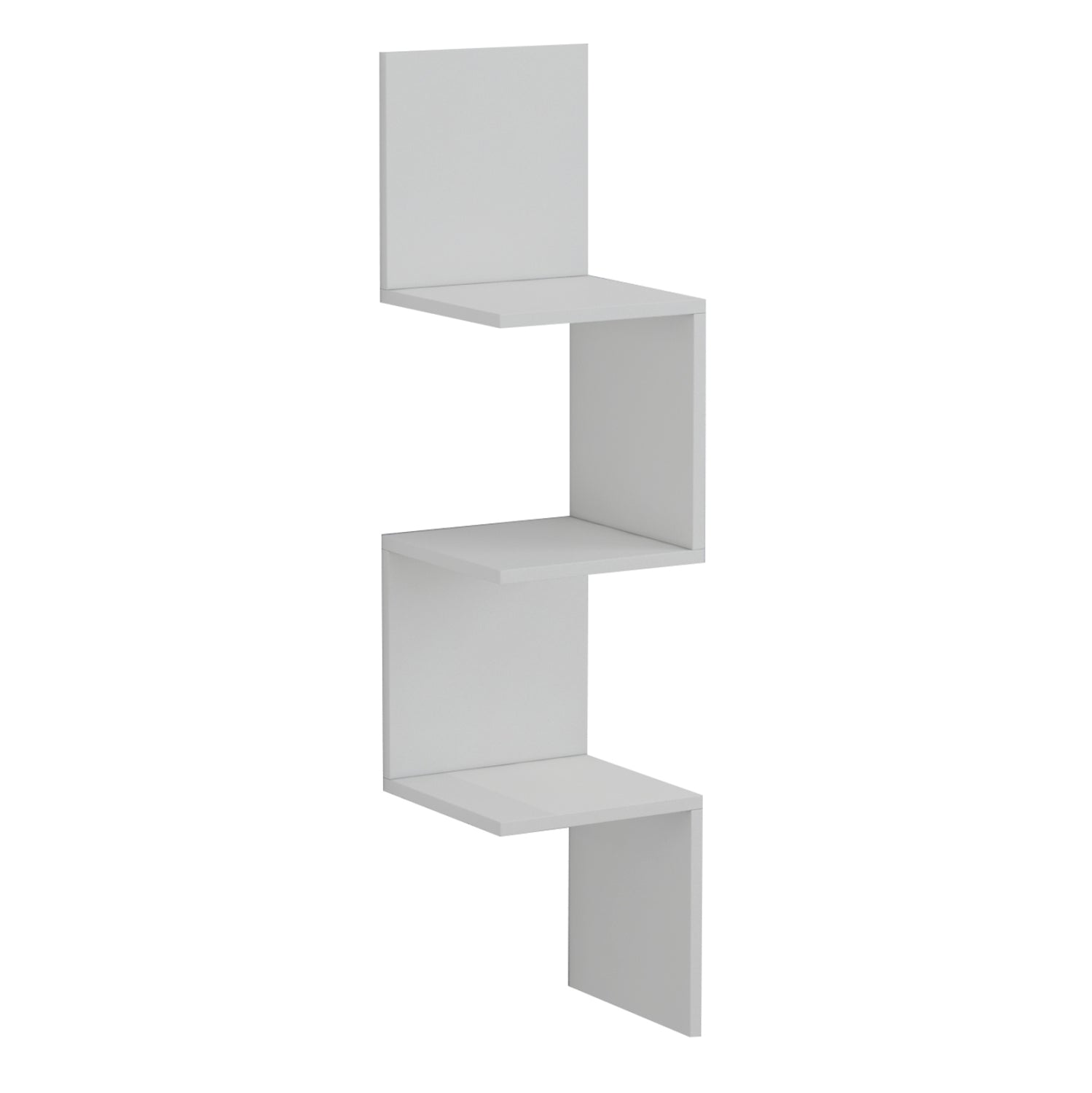 ΕΠΙΤΟΙΧΙΑ ΓΩΝΙΑΚΗ ΡΑΦΙΕΡΑ ILLUSION HM8935.12 ΜΕΛΑΜΙΝΗ ΣΕ ΛΕΥΚΟ 25x25x105,4Υεκ. - Pakobazaar