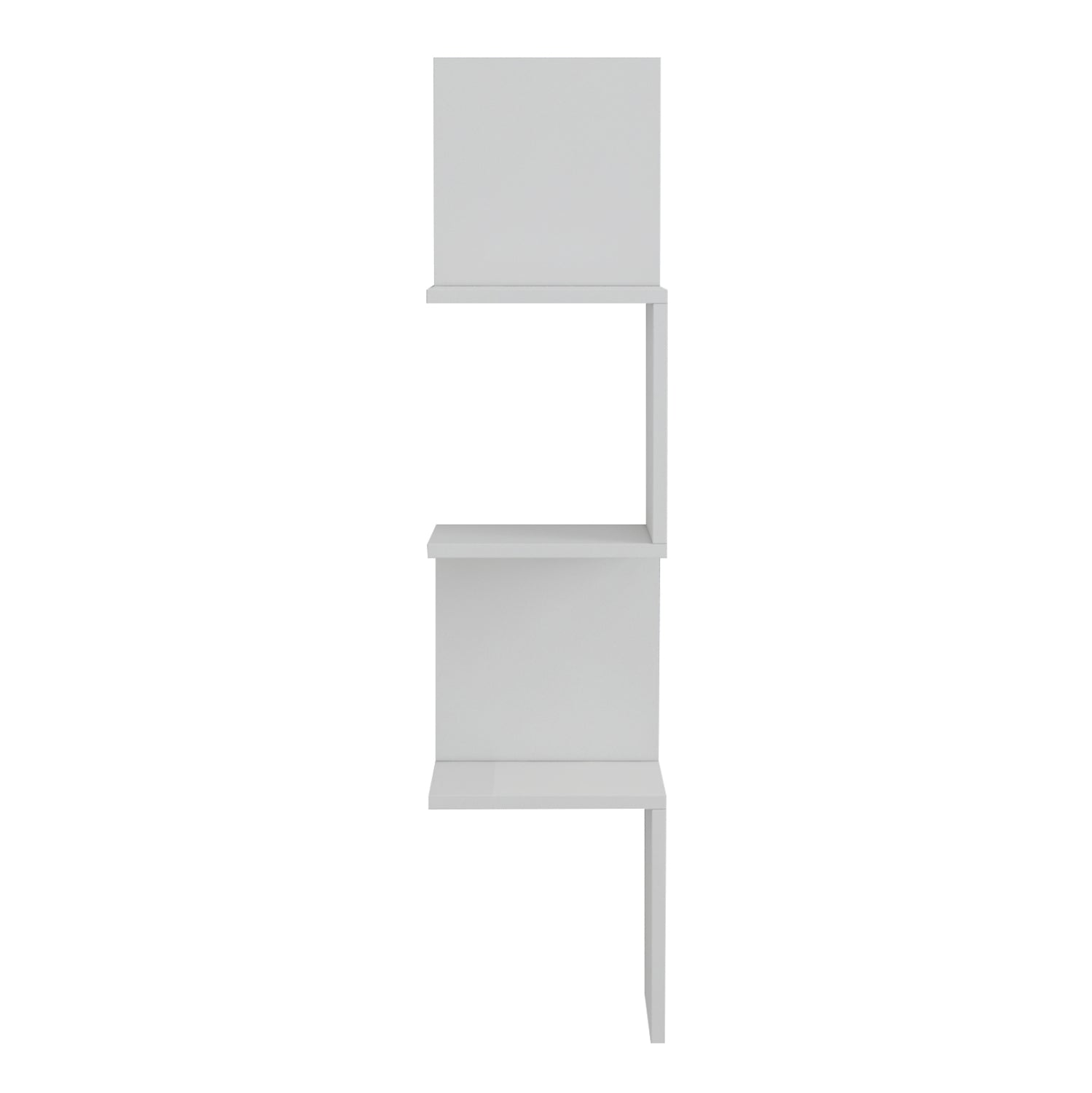 ΕΠΙΤΟΙΧΙΑ ΓΩΝΙΑΚΗ ΡΑΦΙΕΡΑ ILLUSION HM8935.12 ΜΕΛΑΜΙΝΗ ΣΕ ΛΕΥΚΟ 25x25x105,4Υεκ. - Pakobazaar