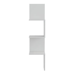 ΕΠΙΤΟΙΧΙΑ ΓΩΝΙΑΚΗ ΡΑΦΙΕΡΑ ILLUSION HM8935.12 ΜΕΛΑΜΙΝΗ ΣΕ ΛΕΥΚΟ 25x25x105,4Υεκ. - Pakobazaar